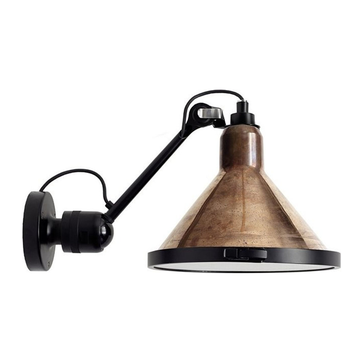 DCWéditions Wandleuchte Gras N 304 XL Outdoor Seaside in Schwarz - Bild 1
