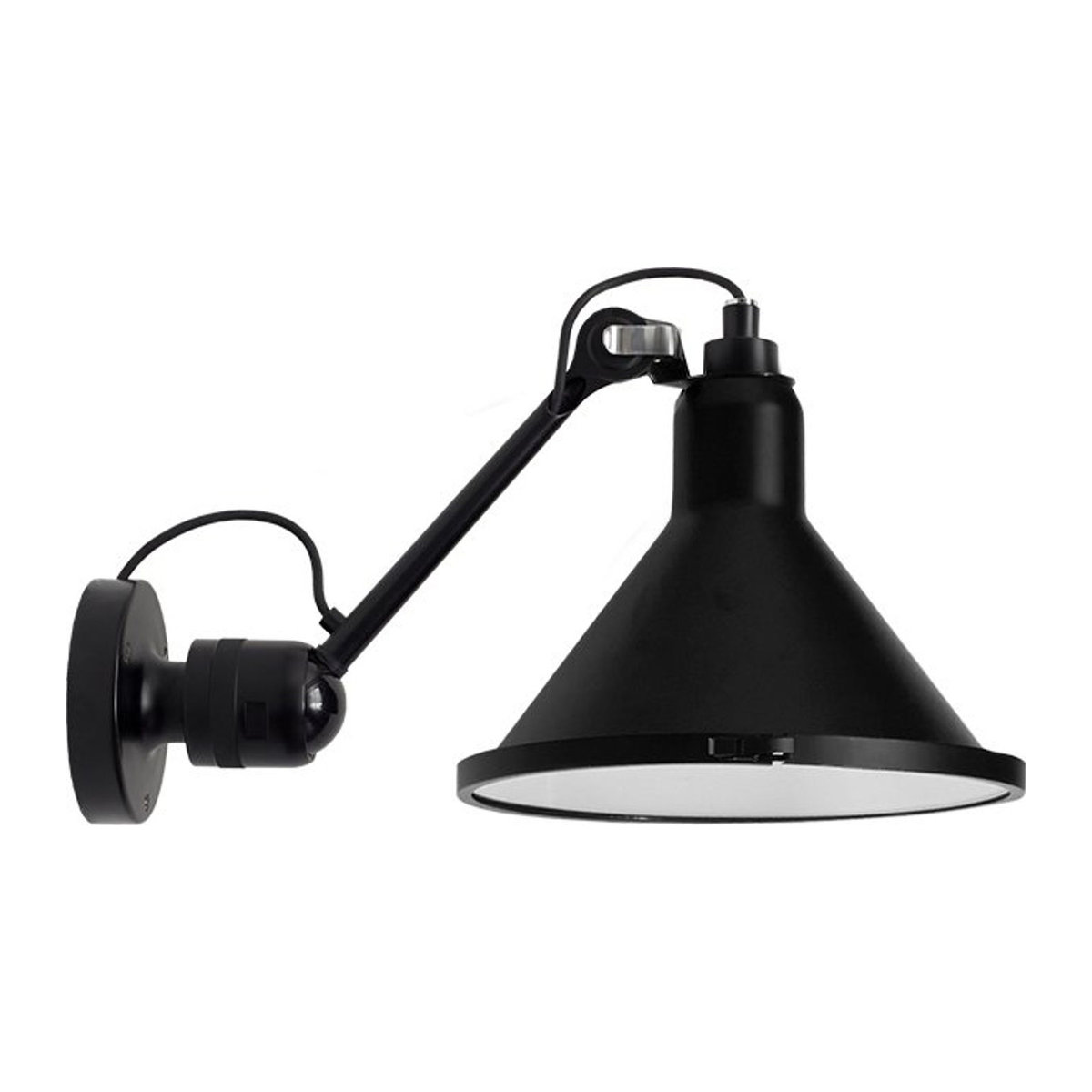 DCWéditions Wandleuchte Gras N 304 XL Outdoor Seaside in Schwarz - Bild 1