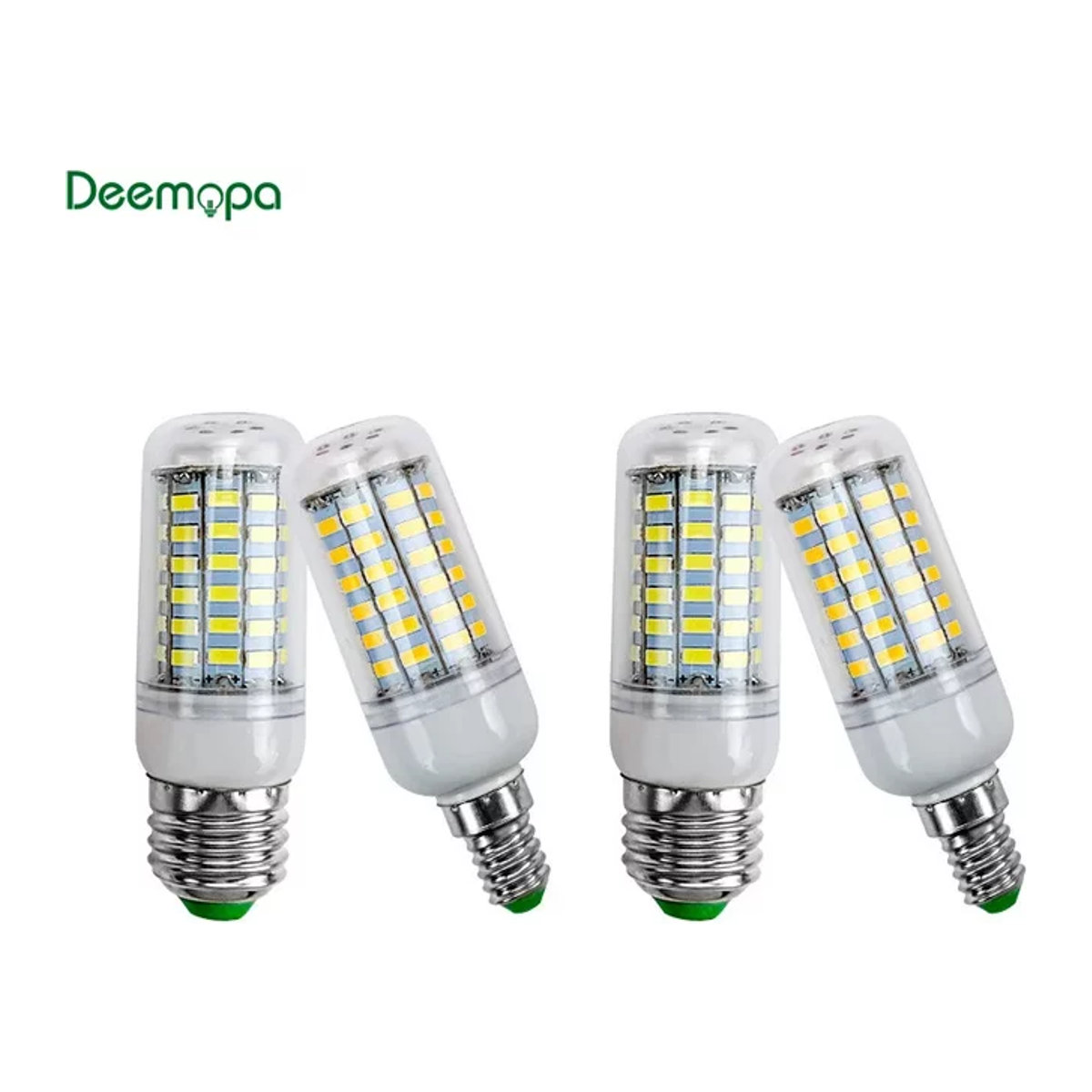 DEEMOPA LED-Maisbirne E14 Kerzenleuchte für Kronleuchter und Heimdekoration - Bild 1