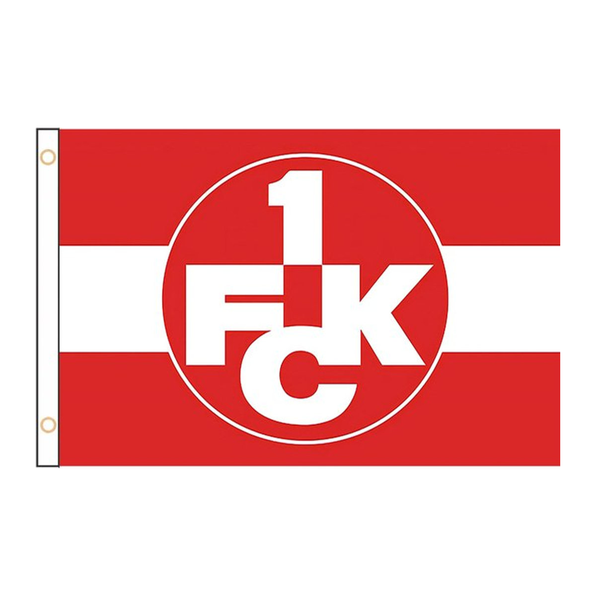 Dekorationsbanner 1. FC Kaiserslautern Flagge B/H: 60 x 90 cm - Bild 1