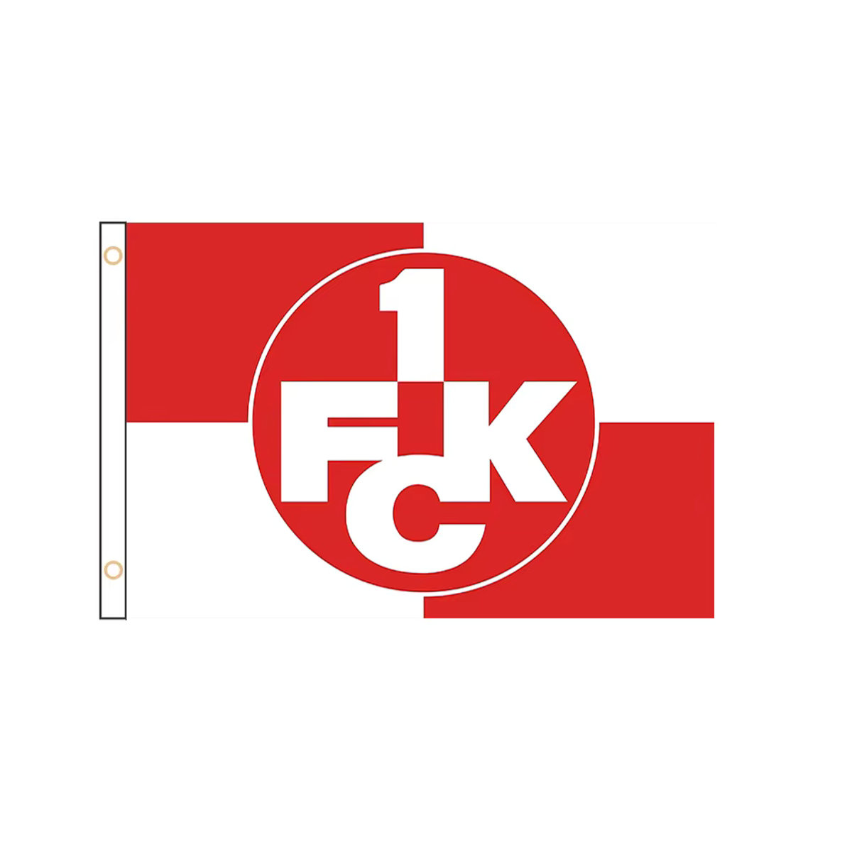 Dekorationsbanner 1. FC Kaiserslautern Flagge B/H: 60 x 90 cm - Bild 2