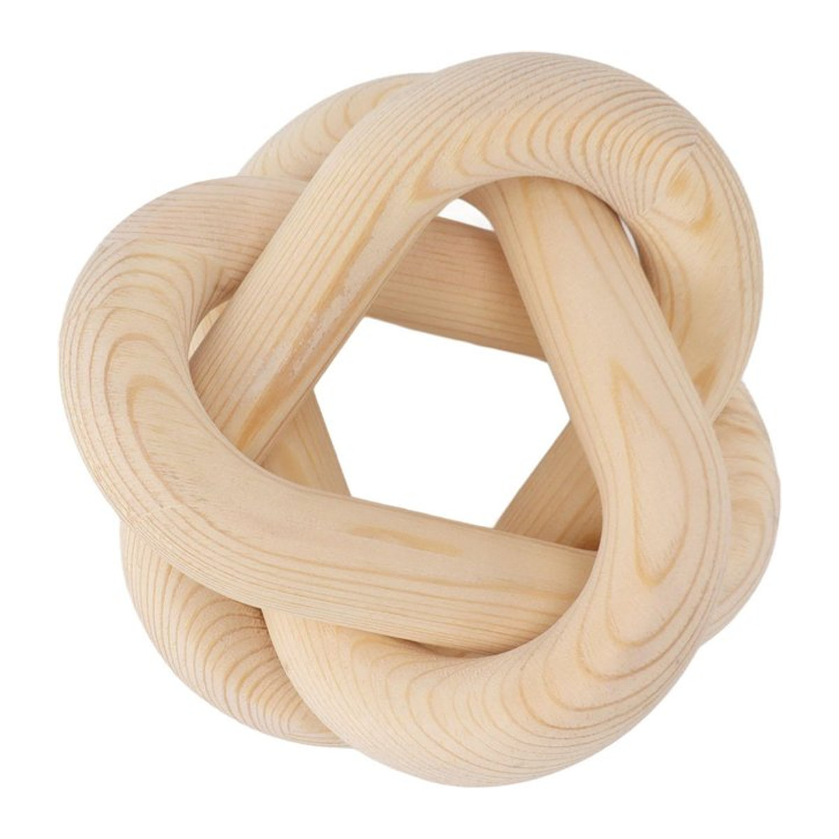 Dekorative Holzkette mit 3 Gliedern von OutsideWorld in Natur für dein Zuhause und Café - Bild 1