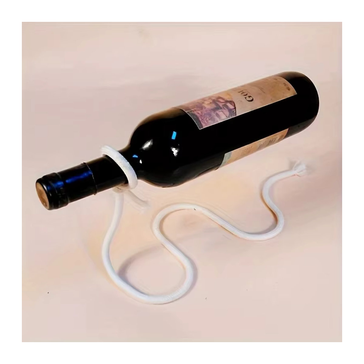 Dekorative Serpentin Schlange Flaschenhalterung für Wein und Whisky als Tischdekoration - Bild 2