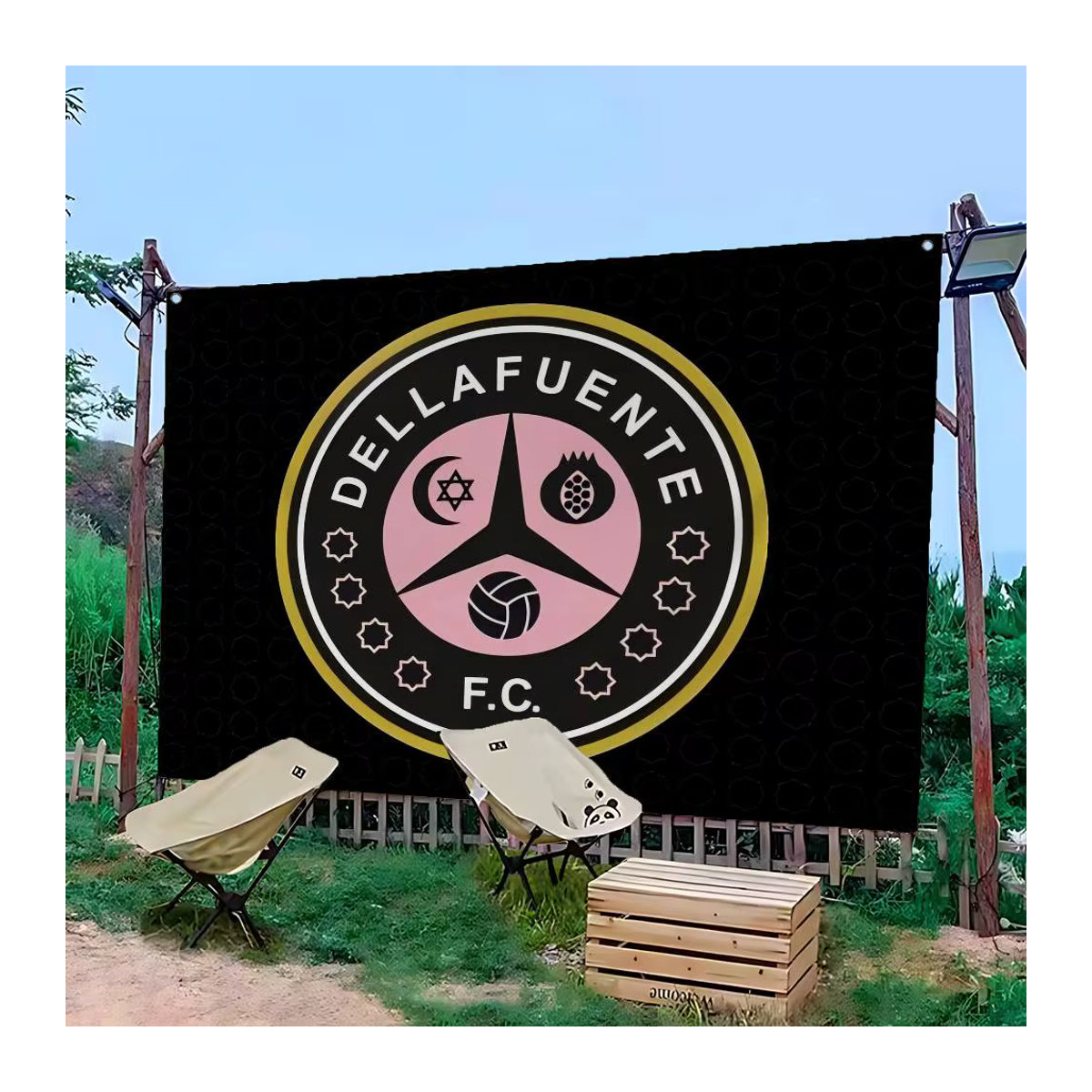 Dellafuentes Anime Wandbanner zur Dekoration für Wohnzimmer und Wohnheim - Bild 2