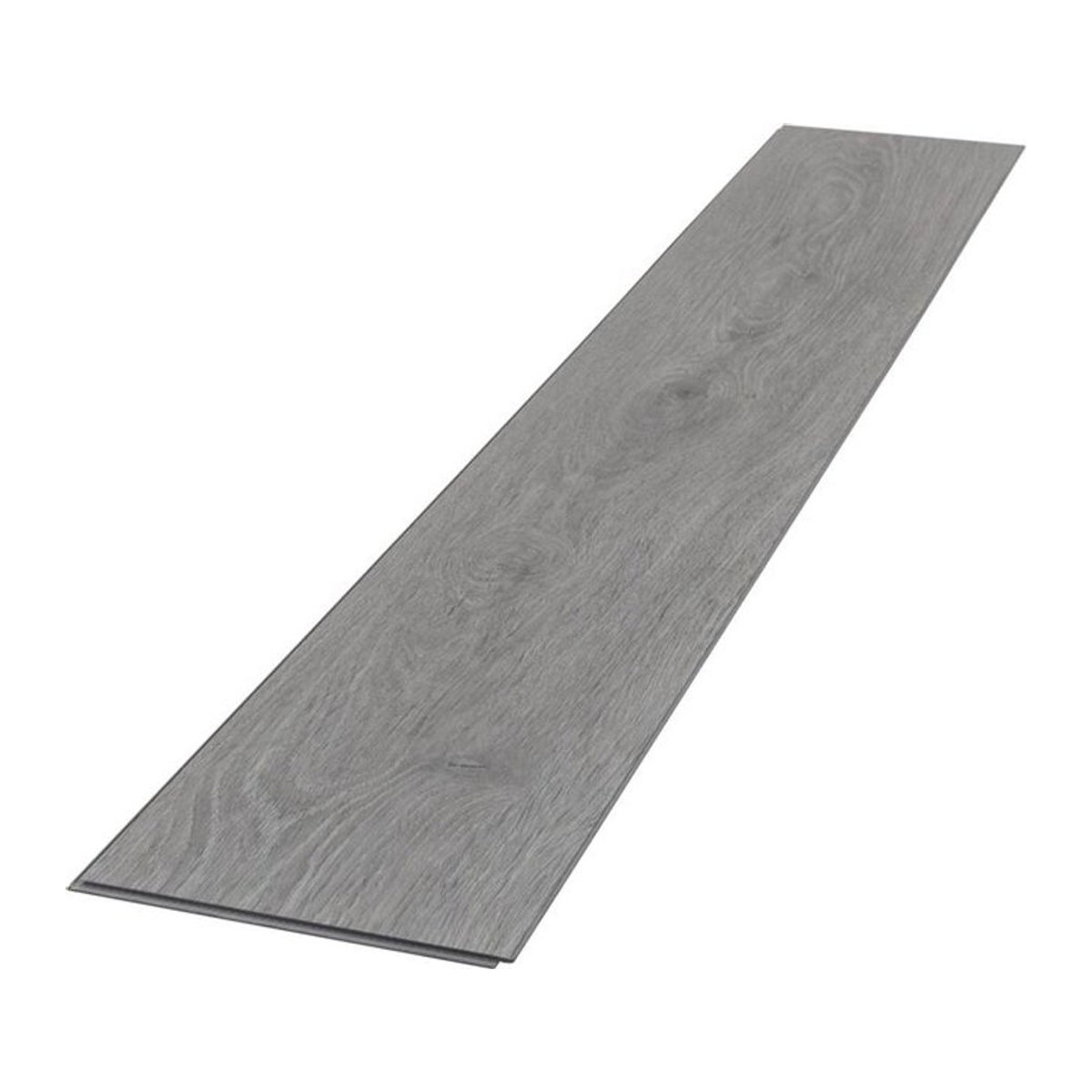 Deluxe PVC Bodenbelag Click Vinyl-Dielen Windswell Hickory Eiche in Grau, B: 122 cm, H: 4,2 mm, 1,54 m² Set - Bild 1