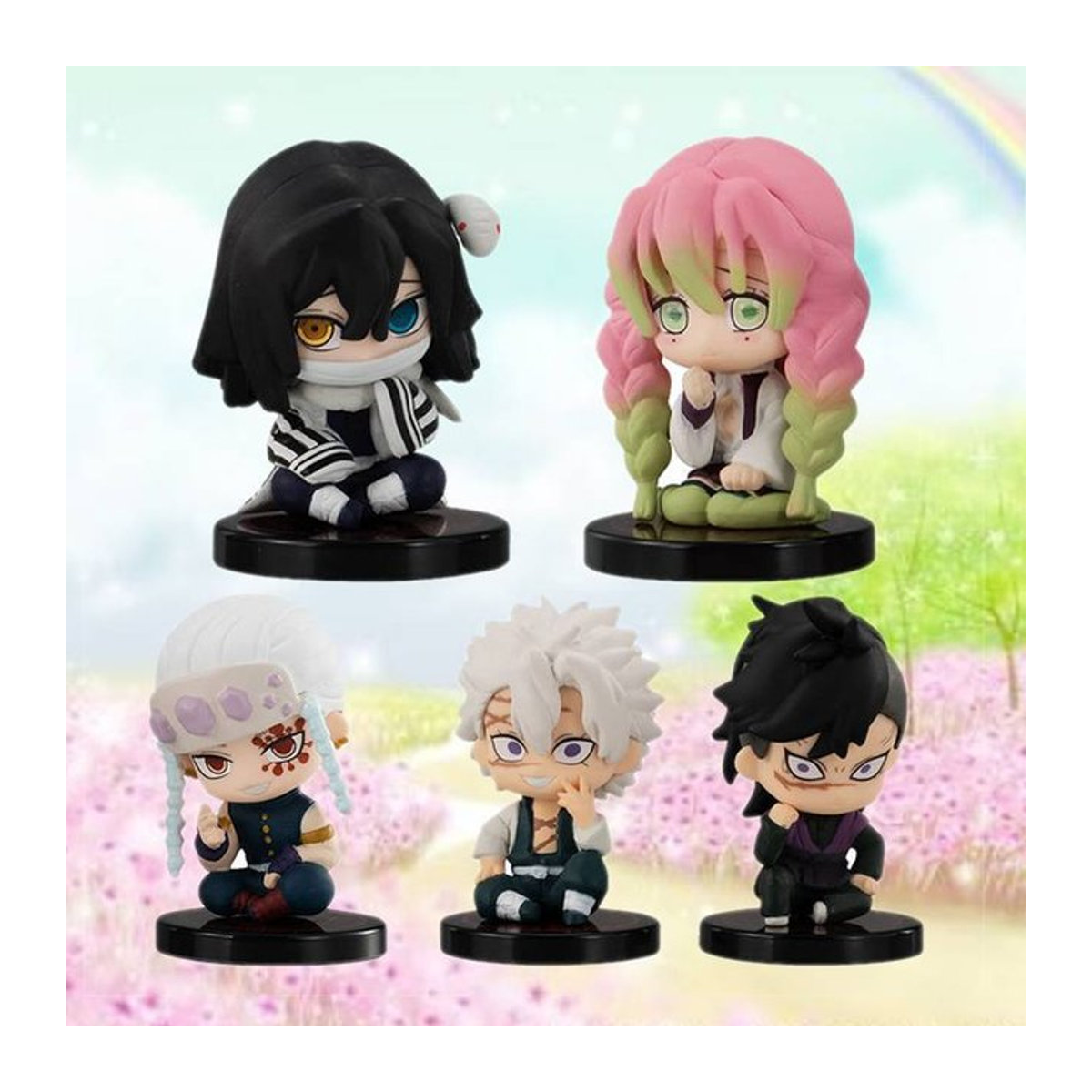Demon Slayer Anime Figur Fashnics Q Version Sammlerstatue aus PVC in Multicolor - Bild 1