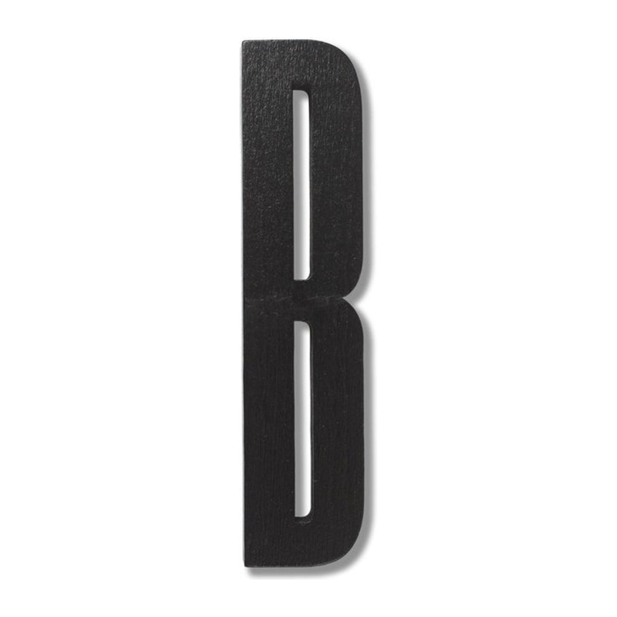 DESIGN LETTERS Hölzerne Buchstaben in Schwarz zur Wandmontage im skandinavischen Design - Bild 1