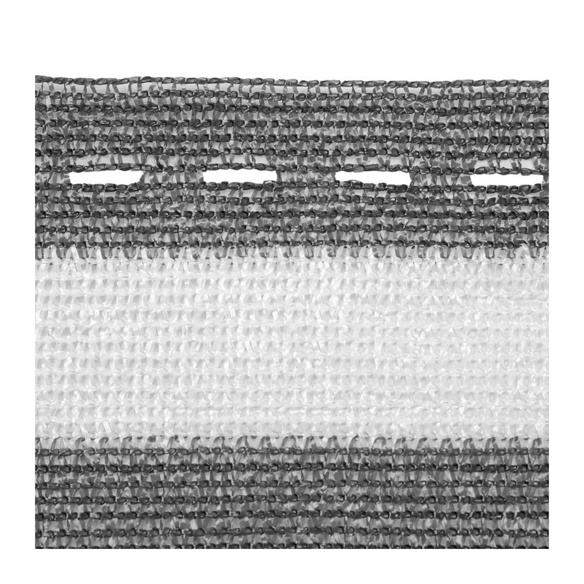 DETEX Balkonsichtschutz aus HDPE Kunststoff in Grau/Weiß, Breite: 120 cm, Länge: 1000 cm - Bild 5