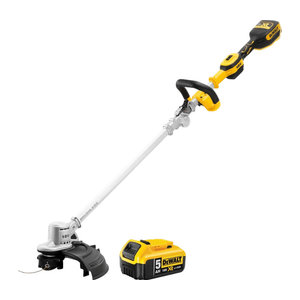 DeWalt Rasentrimmer DCMST561P1-QW mit DeWalt DCB184-XJ Akku