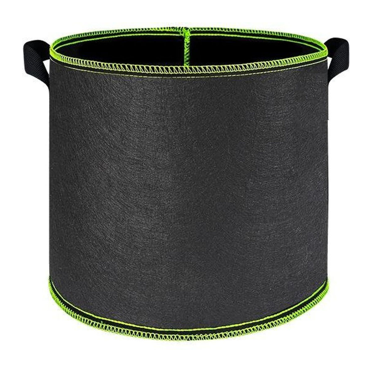 DHDH Pflanzbeutel aus Vlies in Schwarz für Gemüse, Blumen und Pflanzen mit Griffen, 10 Gallonen, B: 40 cm, H: 30 cm - Bild 1
