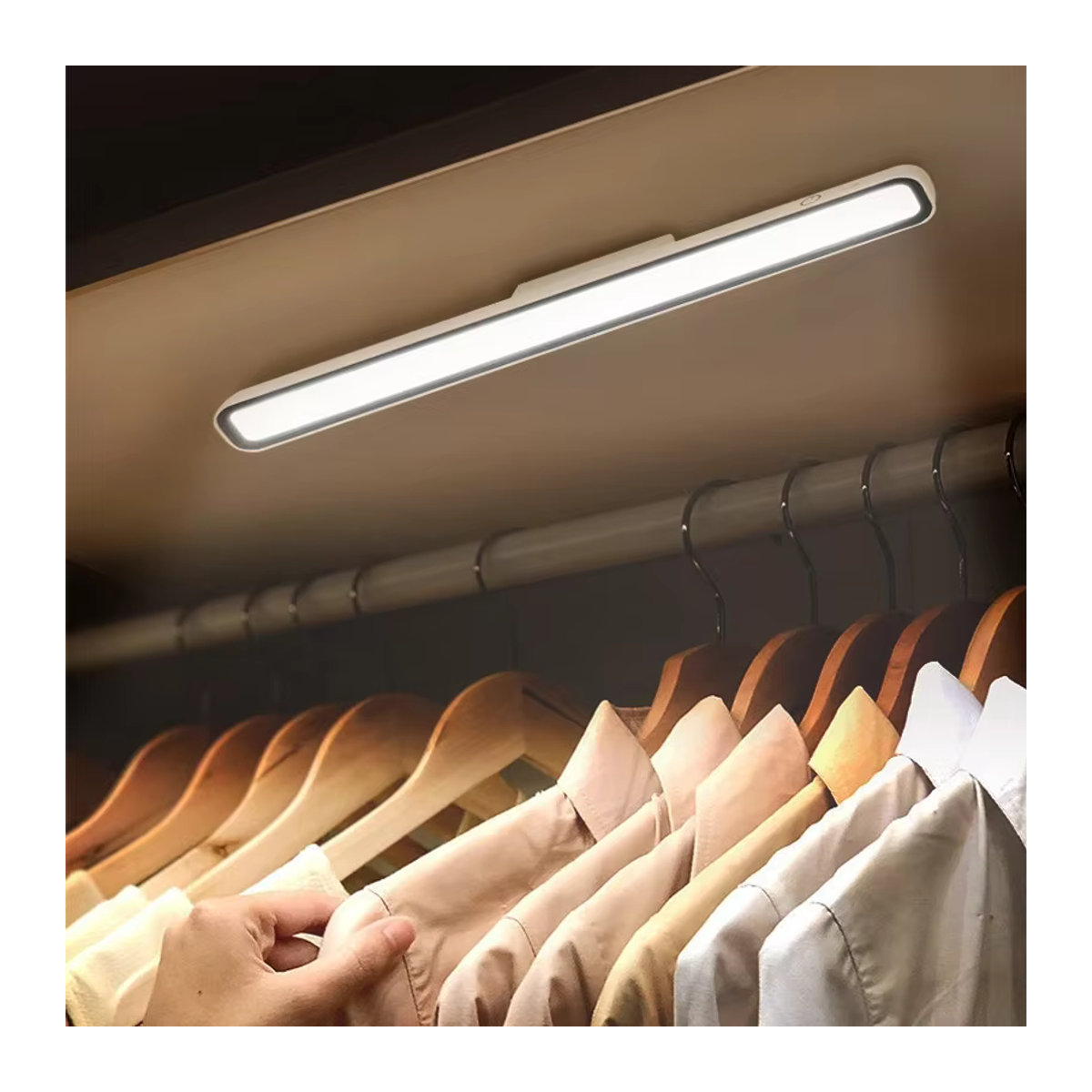 Dimmbare LED-Schreibtischlampe mit USB-Ladefunktion und Magnetbefestigung als wiederaufladbares Nachtlicht zum Lesen - Bild 2