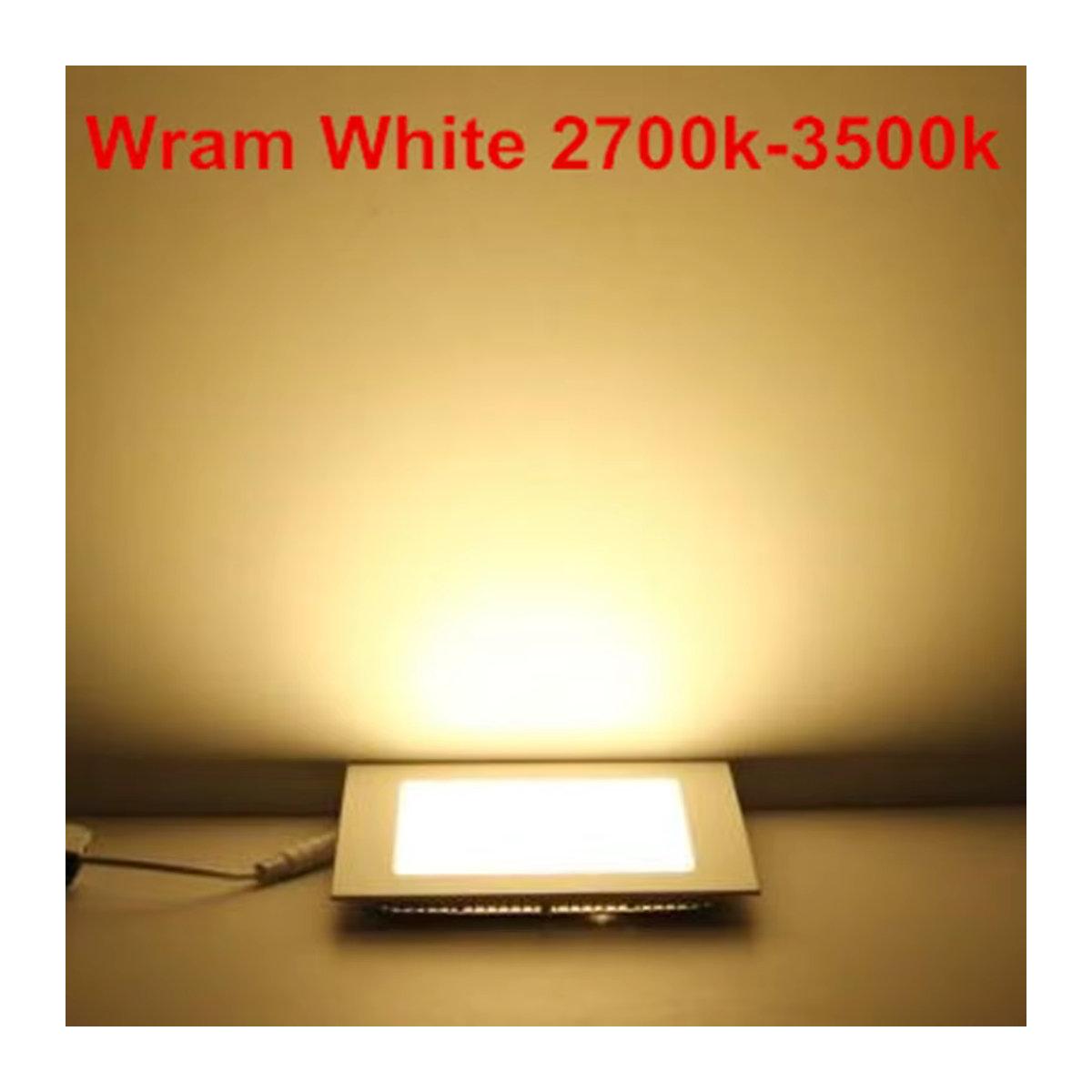 Dimmbares quadratisches LED-Downlight von CYLRDXK in Weiß als minimalistischer Einbaustrahler mit 25 W - Bild 4