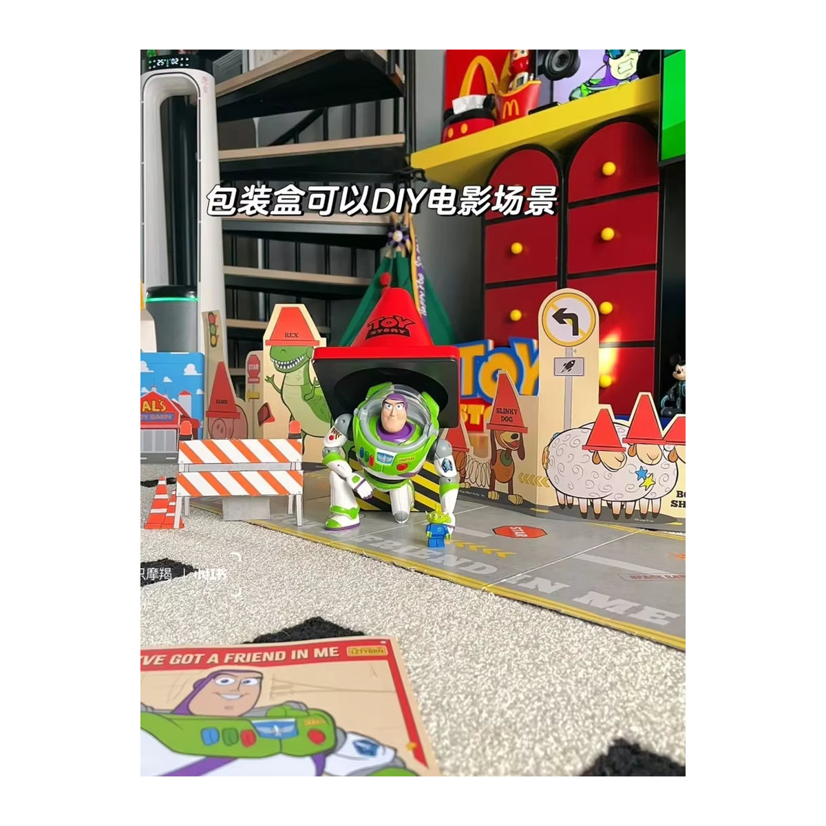 Disney Buzz Lightyear Lichtfiguren Ornament aus der Toy Story Serie mit Beleuchtung - Bild 5