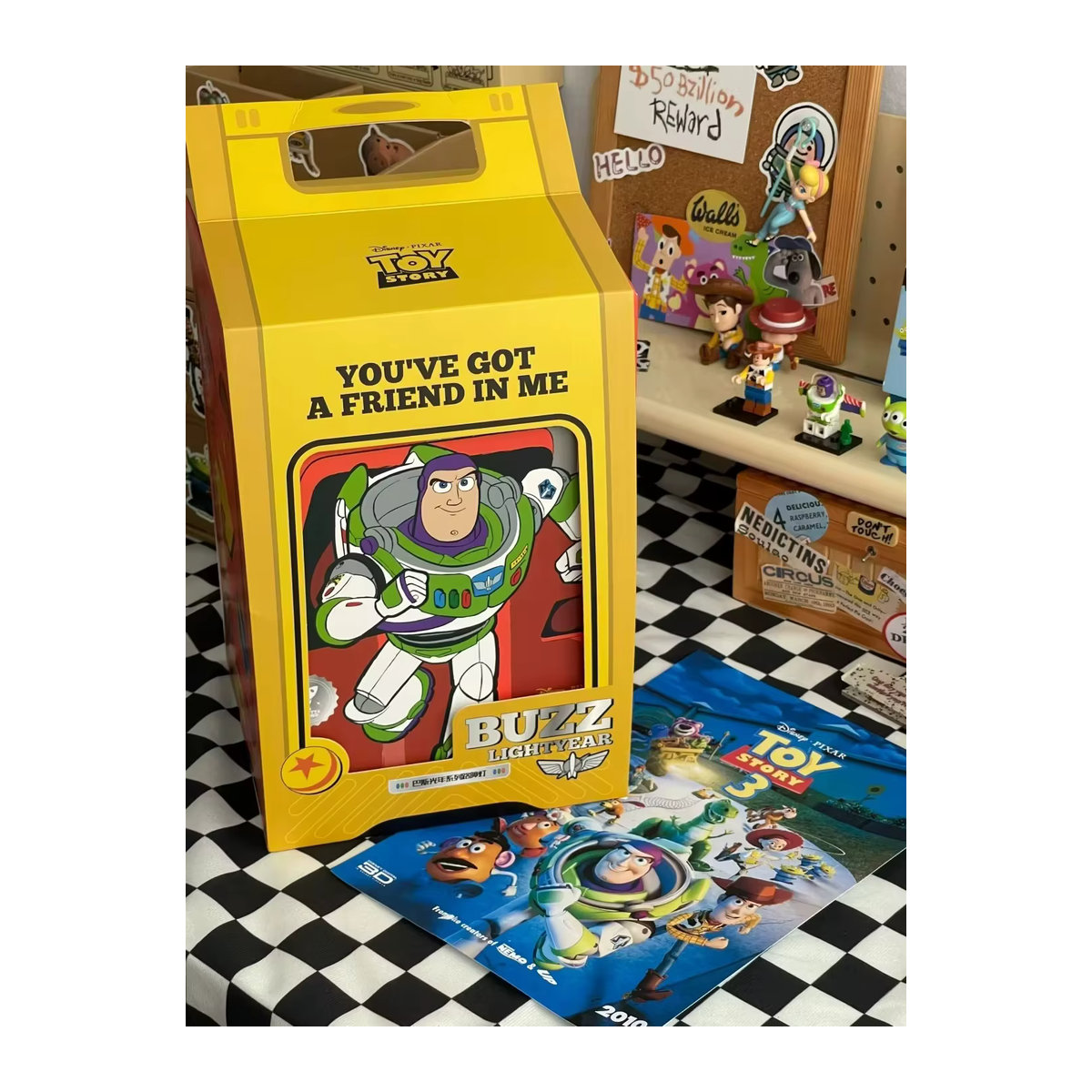 Disney Buzz Lightyear Lichtfiguren Ornament aus der Toy Story Serie mit Beleuchtung - Bild 6