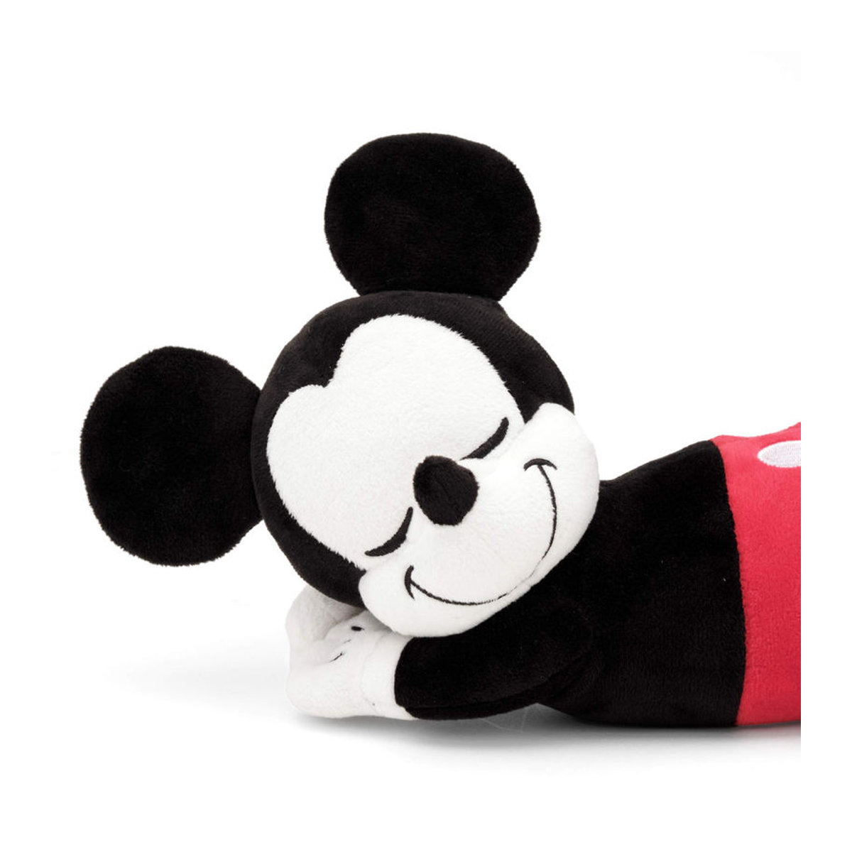 Disney Mickey Maus Umarmungskissen von Morishita in Schwarz, 30 cm Durchmesser, aus Mikrofaser-Plüsch - Bild 4