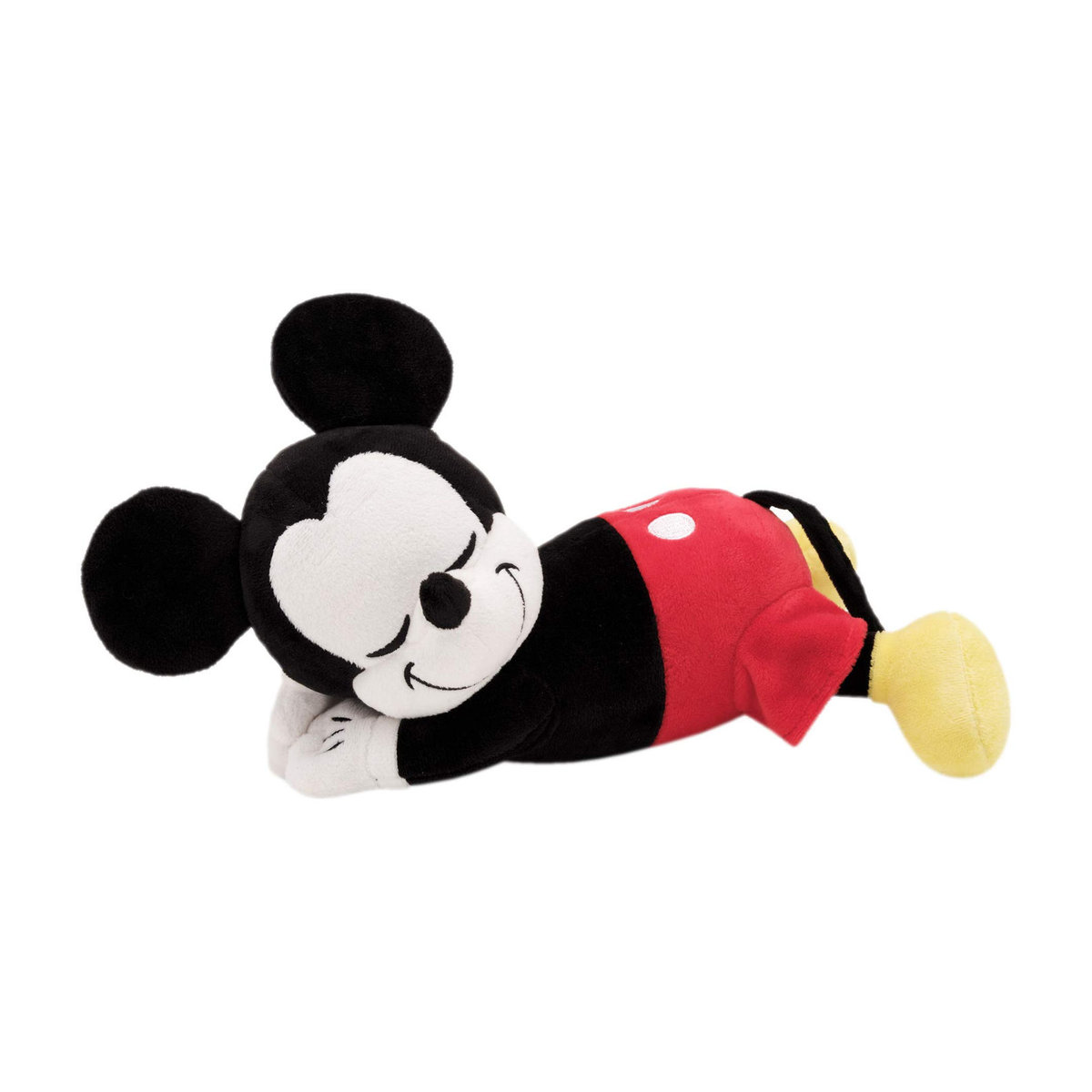 Disney Mickey Maus Umarmungskissen von Morishita in Schwarz, 30 cm Durchmesser, aus Mikrofaser-Plüsch - Bild 8