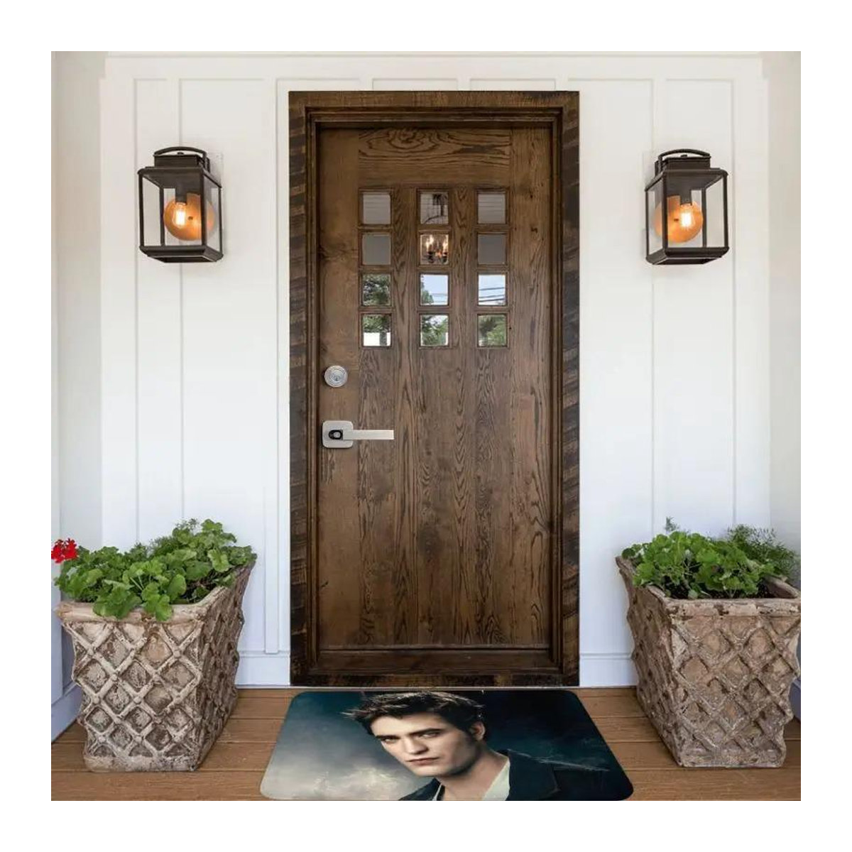 Disney The Twilight Saga Edward Cullen Fußmatte Rutschfest für Eingang, Küche oder Bad, B/T: 50 x 30 cm - Bild 1
