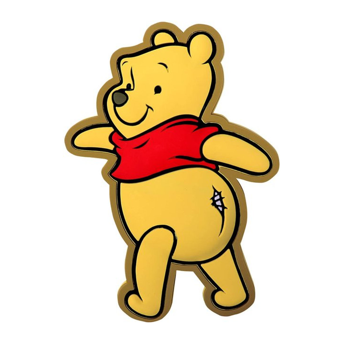 Disney Winnie the Pooh Magnethaken in Gelb MH2-D-06 - Bild 1