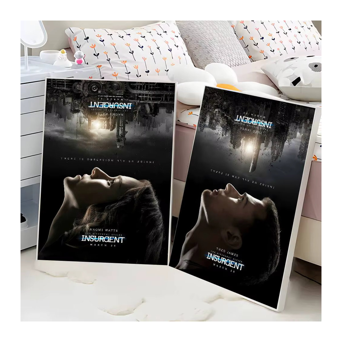 Divergent Movie Vintage Poster Aufkleber aus Kraftpapier für deine Wanddekoration in Mehrfarbig - Bild 2