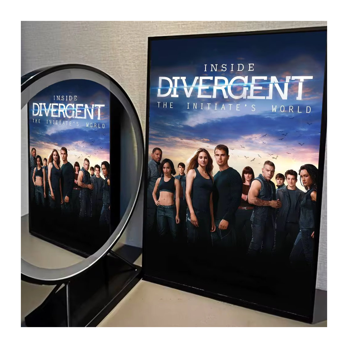 Divergent Movie Vintage Poster Aufkleber aus Kraftpapier für deine Wanddekoration in Mehrfarbig - Bild 4