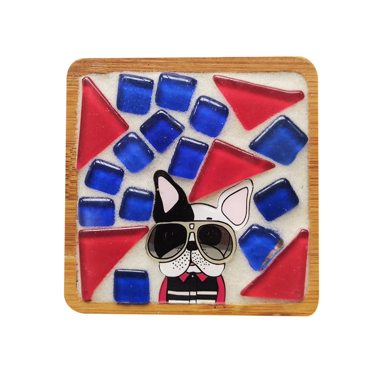 DIY Mosaik Set für Kinder zum Gestalten von Sukkulenten-Töpfen und Untersetzern in Multicolor - Bild 2