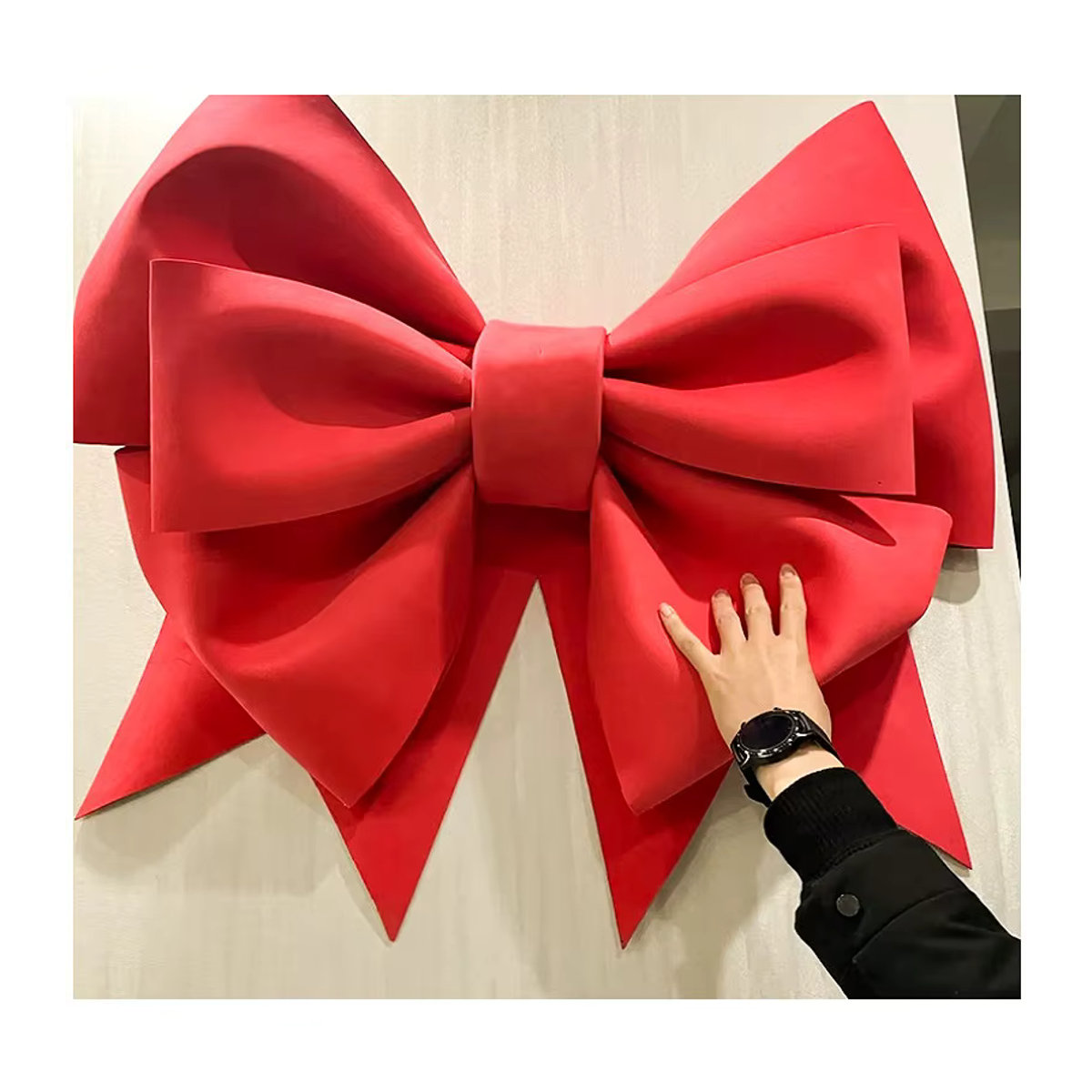 DIY Riesige Schleife aus EVA als Bastelset für Hochzeit, Geburtstag, Party und Weihnachten - Bild 3