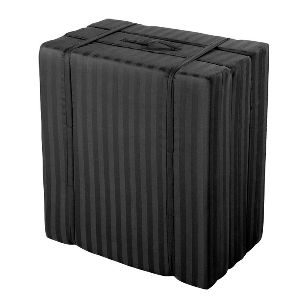 DMH Klappmatratze aus Schaumstoff in Schwarz, B/T/H: 198 x 60 x 12 cm - Bild 1