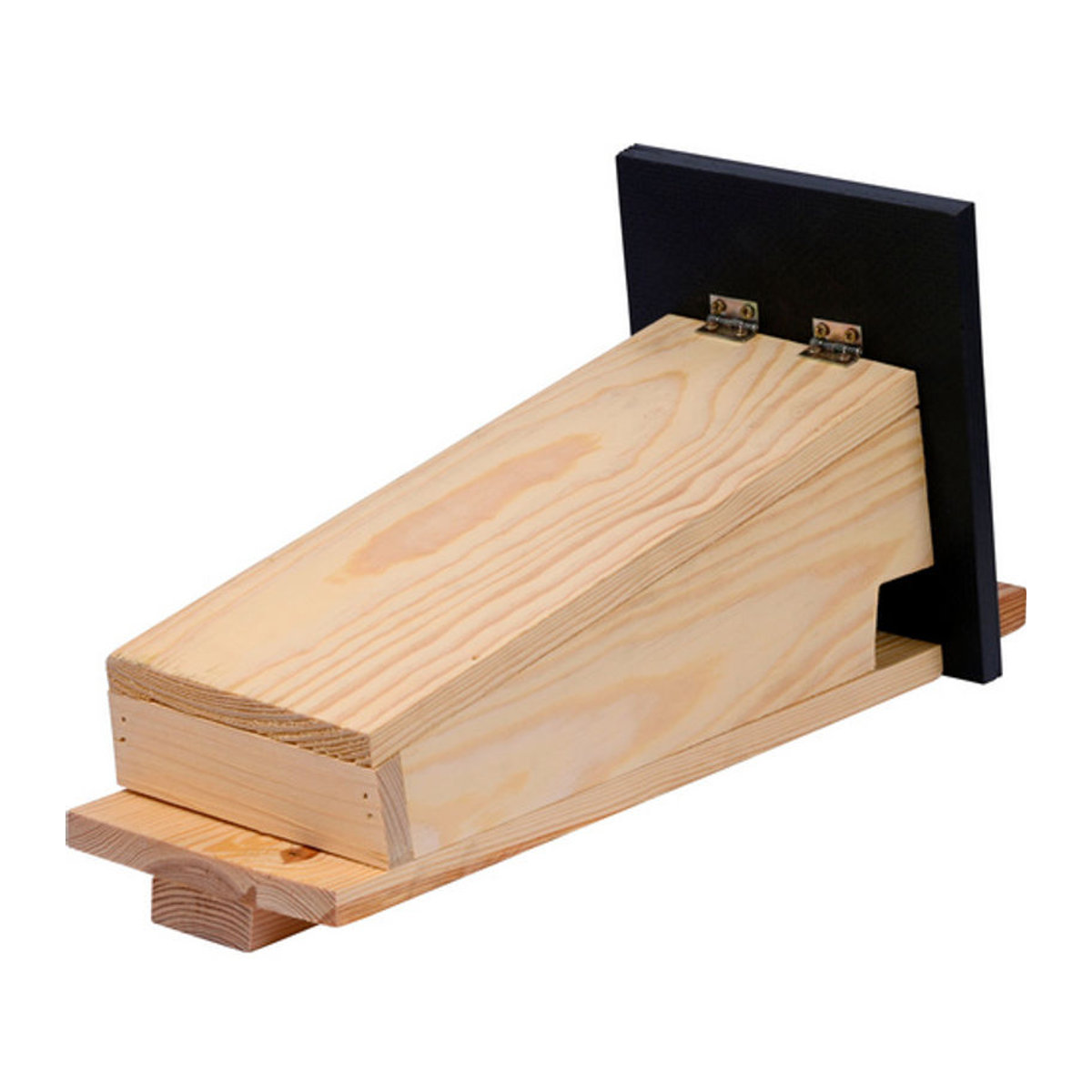 DOBAR Nistkasten für Baumläufer aus Kiefernholz in Braun, H x B x T: 35 x 14 x 17 cm - Bild 2