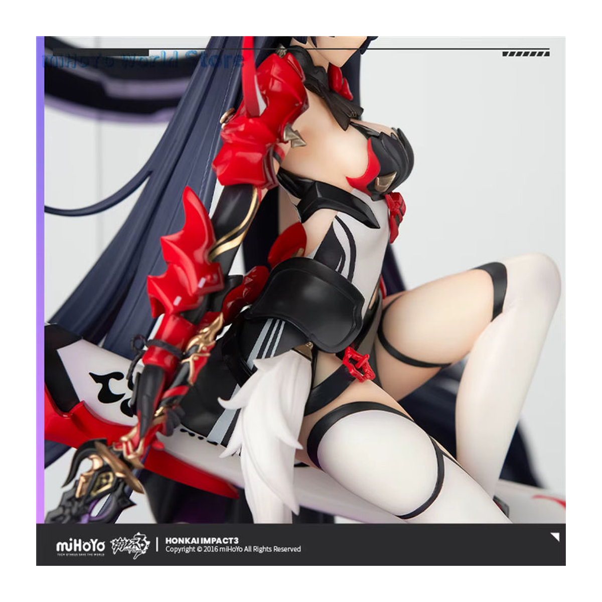 Donner Modell Kits Honkai Impact 3 Raiden Mei Garage Kit Actionfigur aus Kunstharz, mehrfarbig - Bild 4