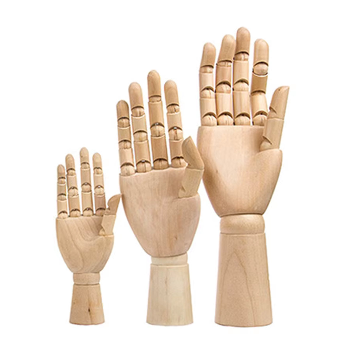DOORSACCERY Gelenkpuppe aus Holz für Künstler und Zeichner, 7 Zoll (17,78 cm) - Bild 2