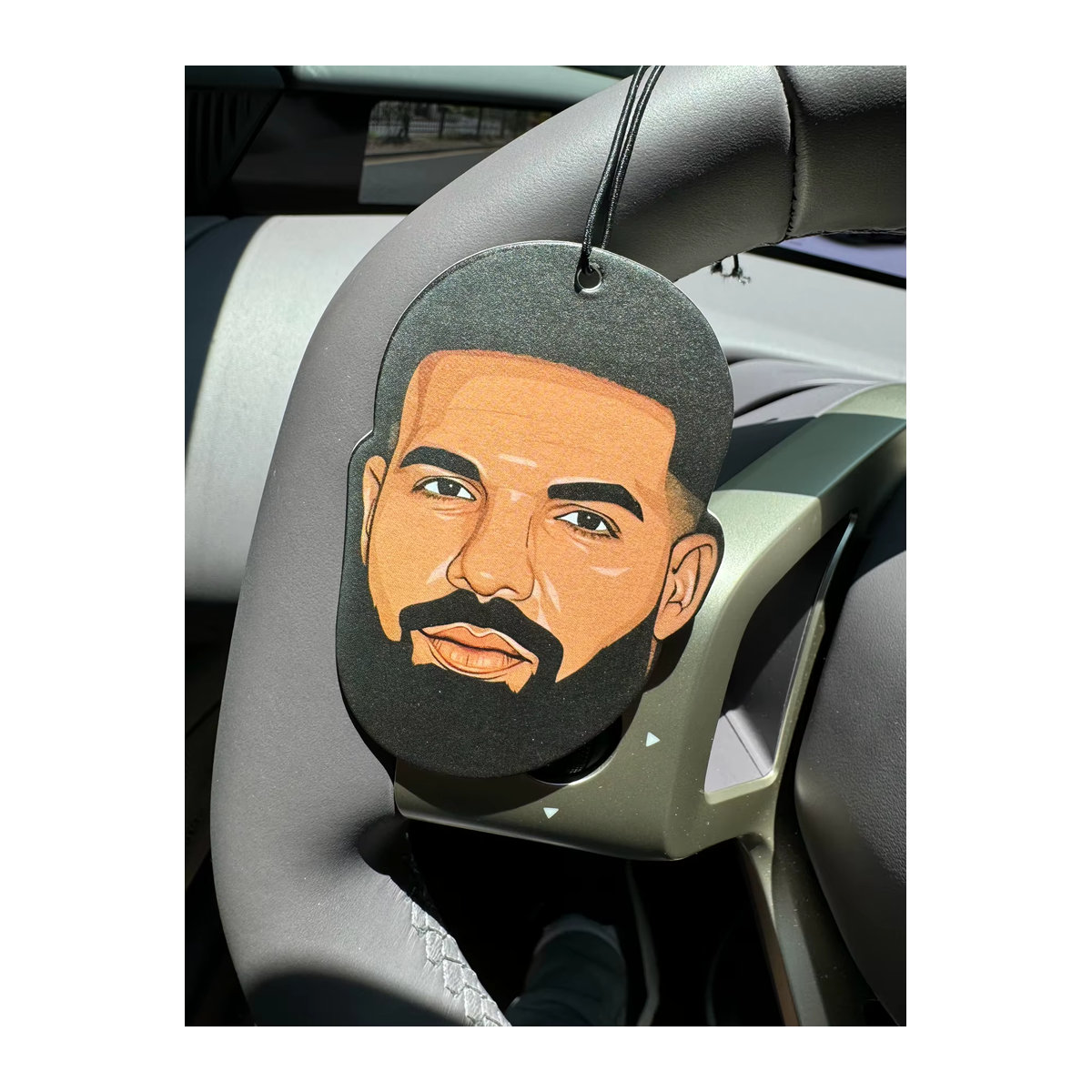 Drake Face Auto-Dufttabletten als hängender Lufterfrischer für das Auto oder den Kleiderschrank, mehrfarbig - Bild 4