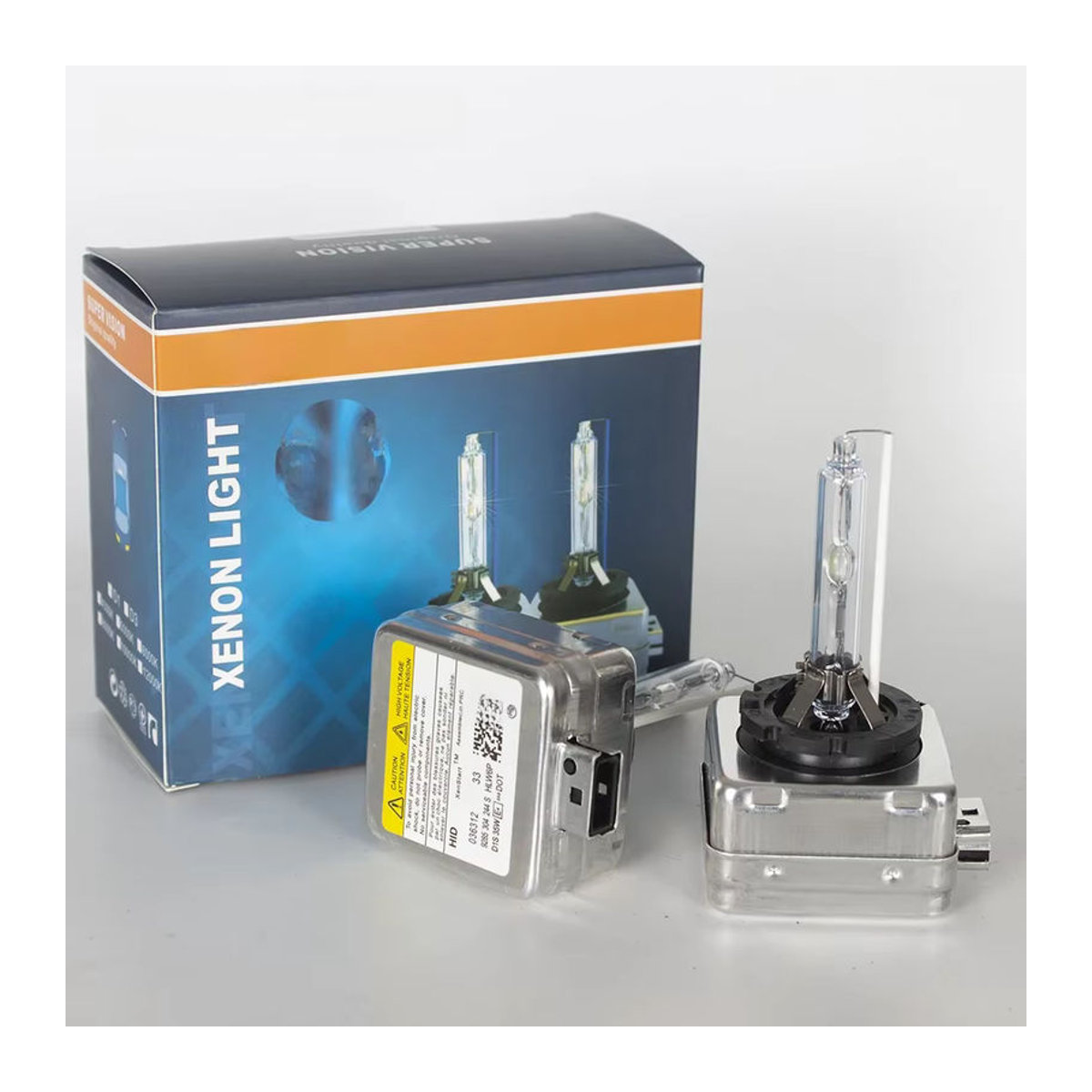 Dream Chaser HID Xenon-Scheinwerfer Lampen Set, 2 Stück, 12 V 35 W, kompatibel mit D1S D2S D3S D4S D1R D2R D3R D4R, erhältlich in 4300 K, 6000 K, 8000 K und 10000 K - Bild 1