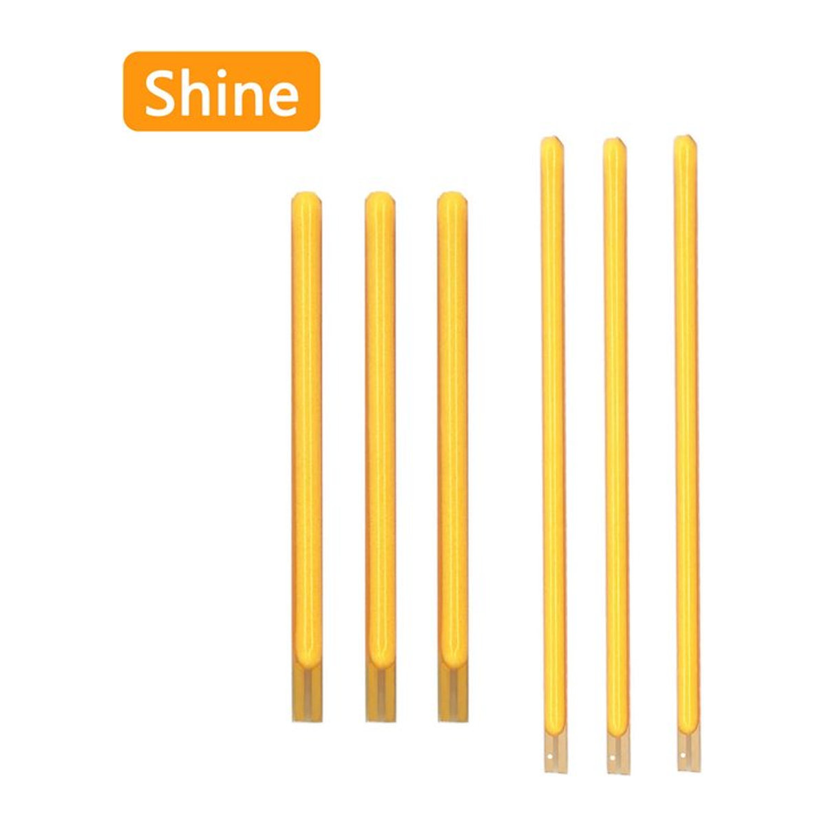 DT&ZM 10 Stück COB-LED-Filamentelektroden für Edison-Birnen, 3V, 45mm und 73mm, Lichtzubehör für DIY-Dekoration - Bild 1