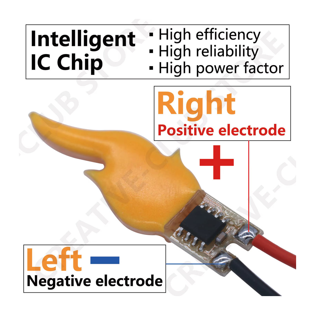 DT&ZM LED COB Filament Taschenlampe im Retro-Stil mit flackernder Flamme, Gelb - Bild 3