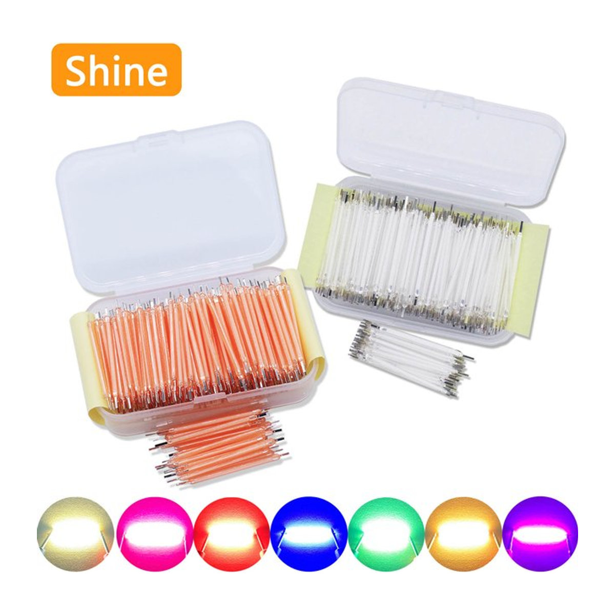 DT&ZM Retro Filament LED Edison Glühbirnen Bunt für Dekoration und Party - Bild 1