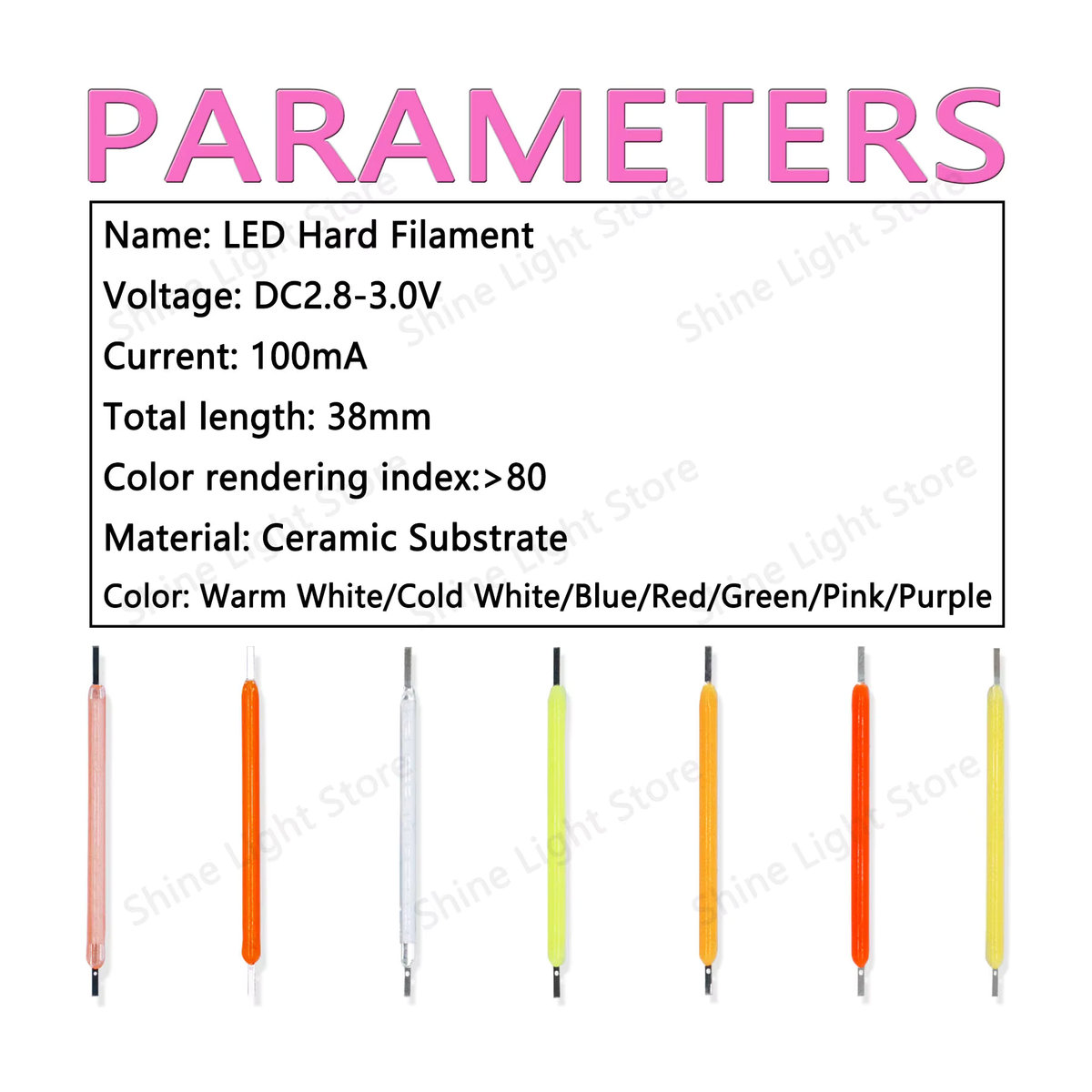 DT&ZM Retro Filament LED Edison Glühbirnen Bunt für Dekoration und Party - Bild 3