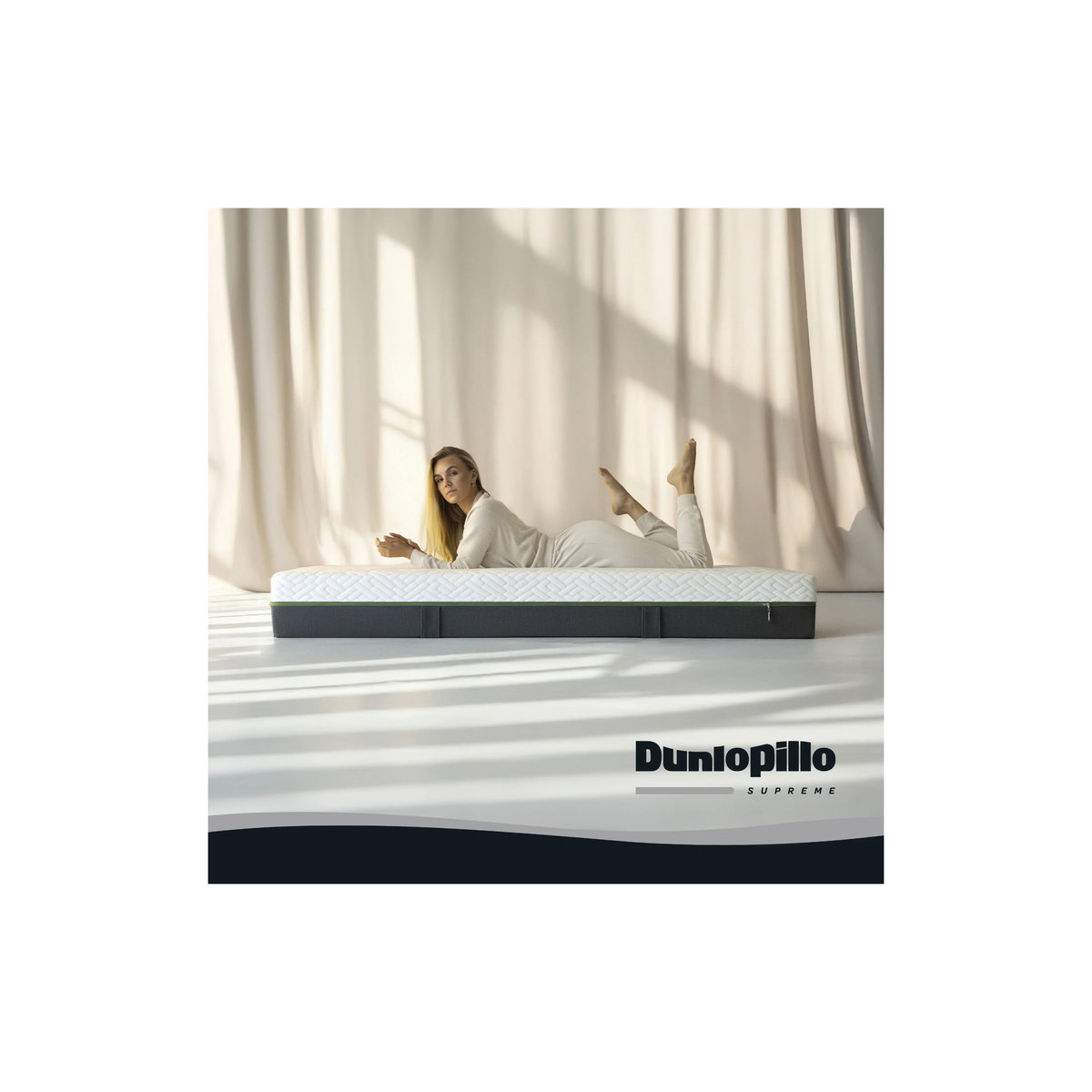 Dunlopillo Supreme T 1.000 Federkernmatratze H3 B: 120 cm, T: 200 cm, H: 25 cm - Bild 2