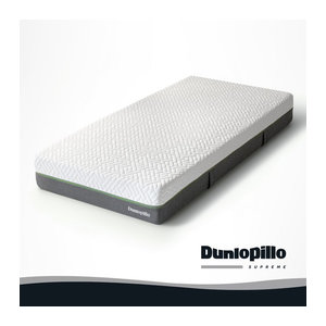 Dunlopillo Supreme T 1.000 Matratze mit Taschenfederkern H2 in Weiß B: 80 cm, T: 200 cm, H: 25 cm
