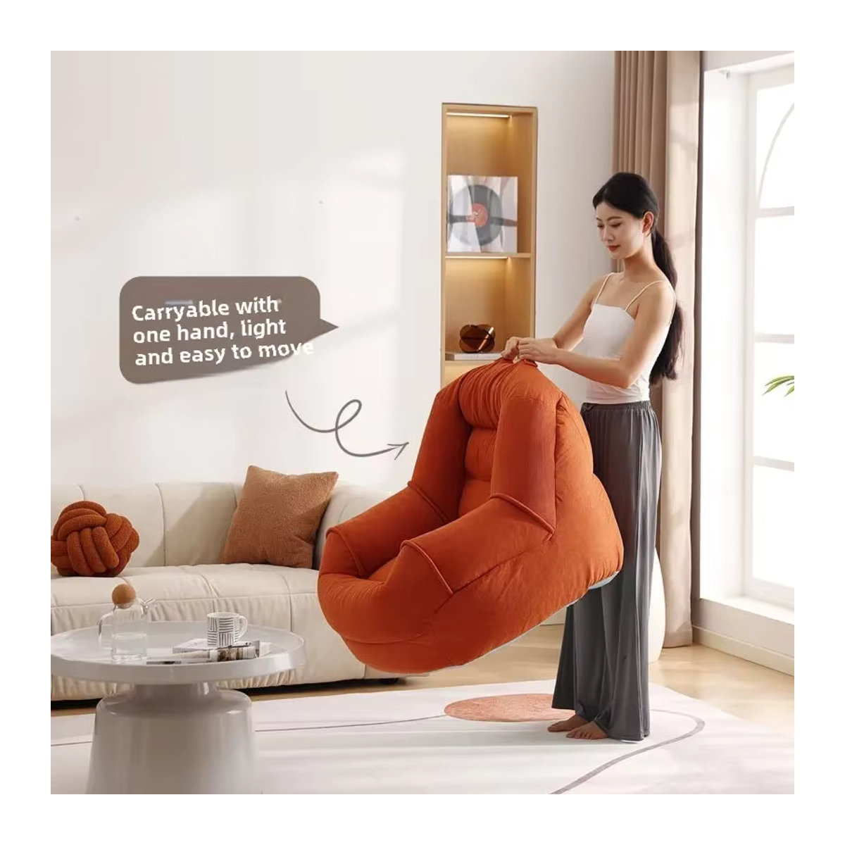 DUTRIEUX Tatami Sofa aus Cord in Cream White - Bild 3
