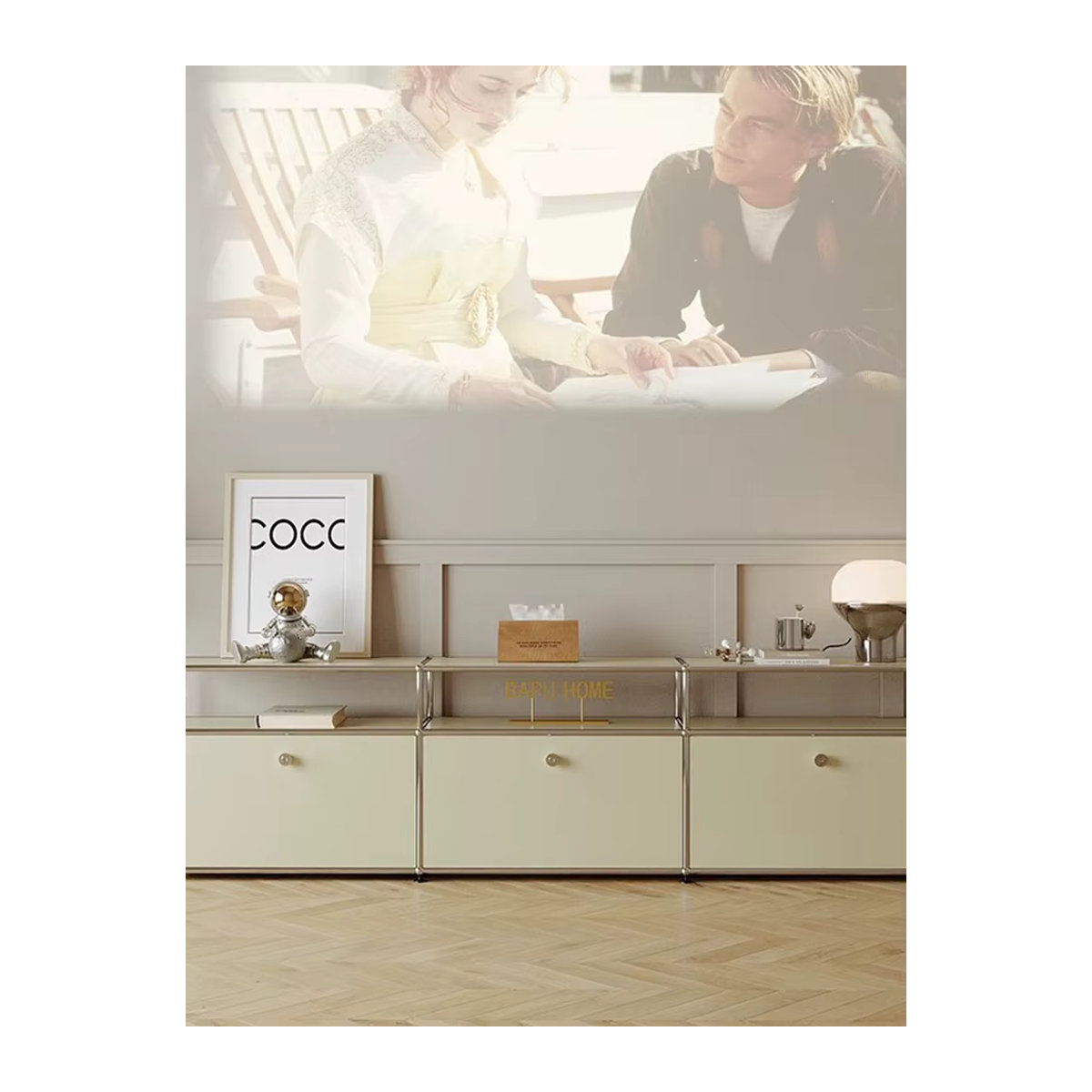 DUTRIEUX Vitrine als Glasvitrine und Schrank für Wohnzimmer oder Büro - Bild 3