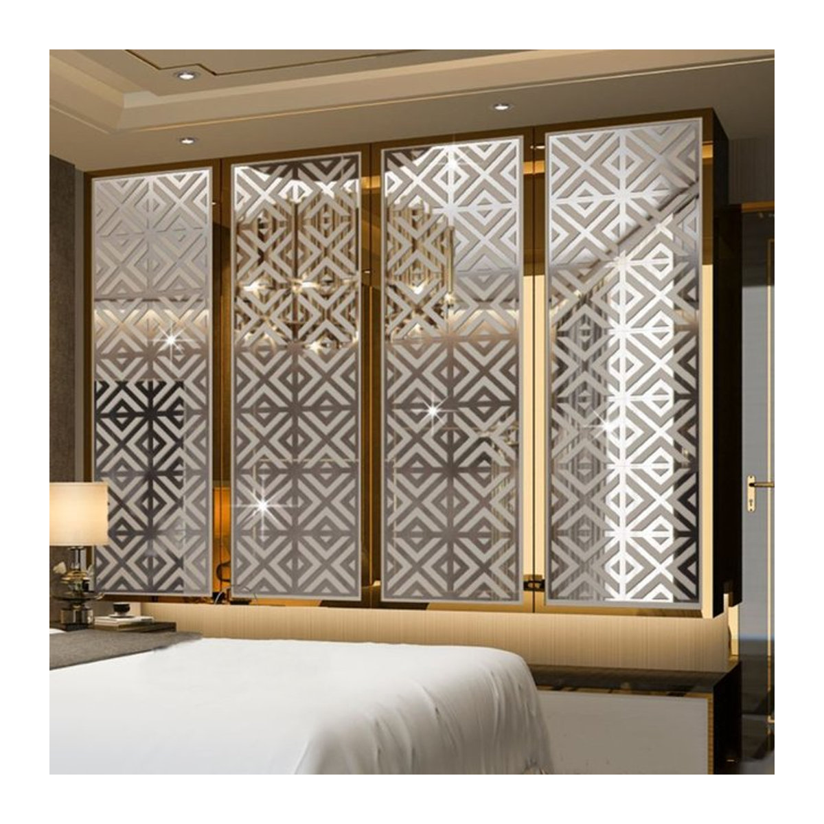 DXLYMYU 3D Spiegel Wand Aufkleber Set aus Acryl, 12 Stück quadratisch, B/B: 28 x 28 cm, selbstklebend zur DIY Wanddekoration für Wohnzimmer und Schlafzimmer - Bild 1