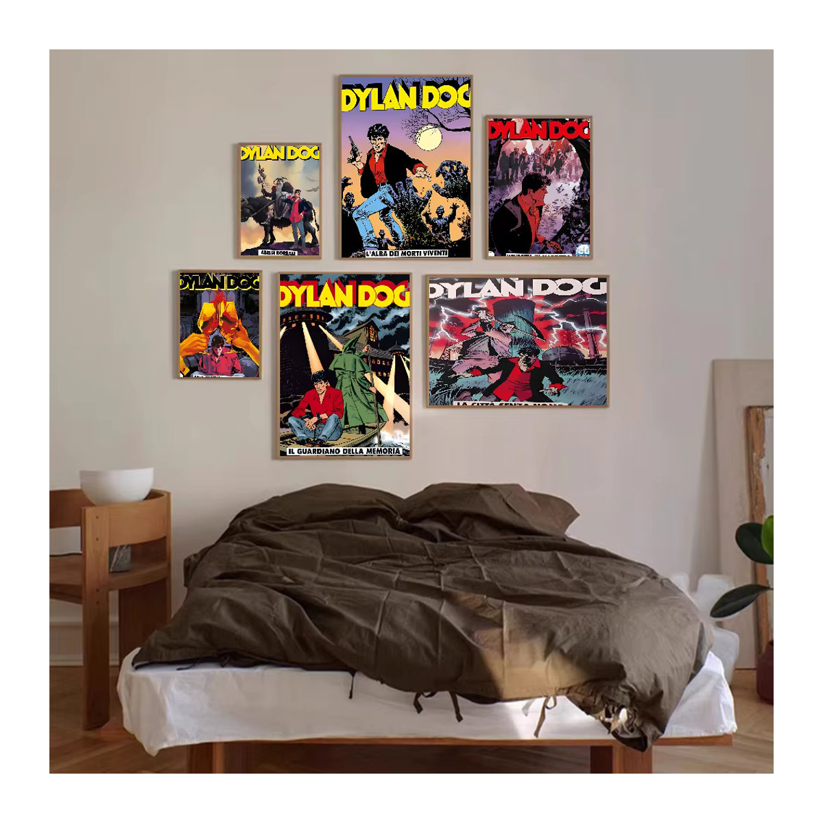 Dylan Hund Anime Poster Wanda Wandaufkleber Multicolor für Wohnzimmer und Bar Dekoration - Bild 2