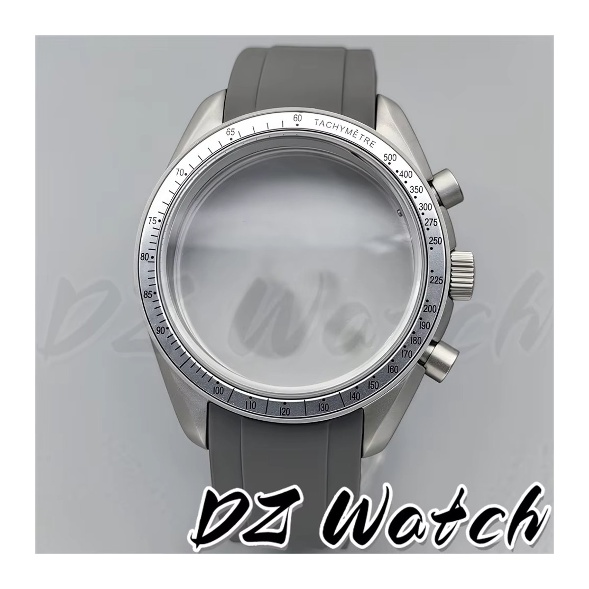 DZ Titan-Uhrengehäuse 40 mm mit Glas für VK63-Quarz-Chronographenwerk, VK63-beschichtet, Blau Grün Schwarz Silber Grau - Bild 3