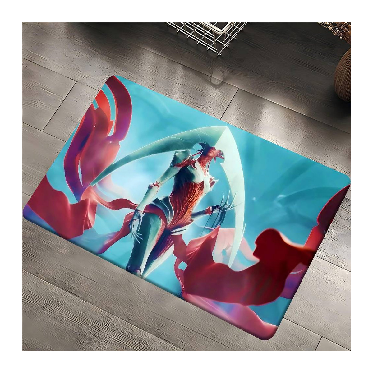 E-Elesh Norn Rutschfeste und wasserabsorbierende Raummatte aus Vliesstoff, B/B: 40 x 60 cm - Bild 3