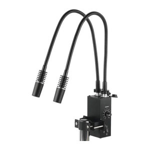 Eakins Dual Schwanenhals LED Lampe 6W 6500K Einstellbarer Spot für Stereo Mikroskope und Industrie Kameras