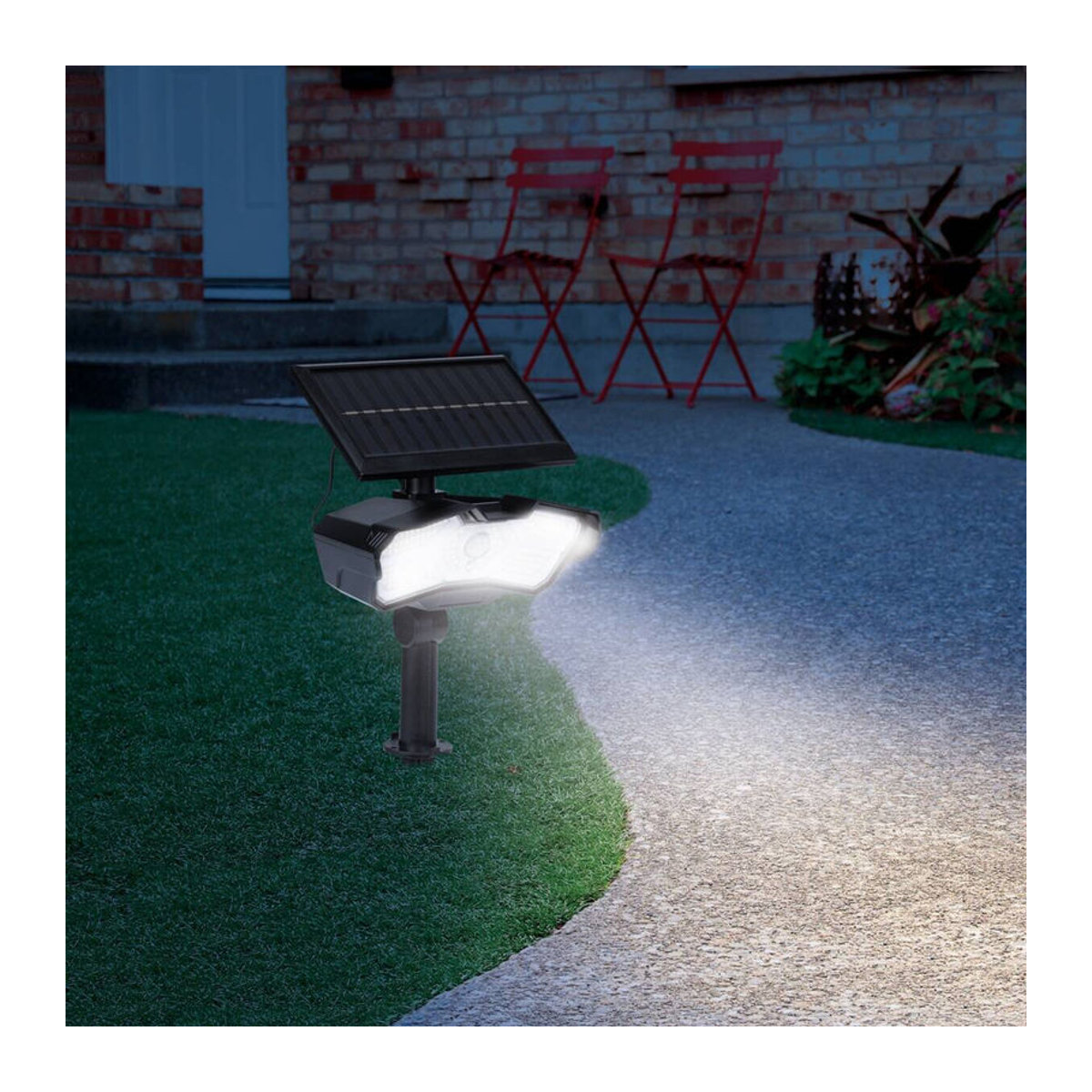 EASYmaxx Solarleuchte Modern Schwarz - Bild 2