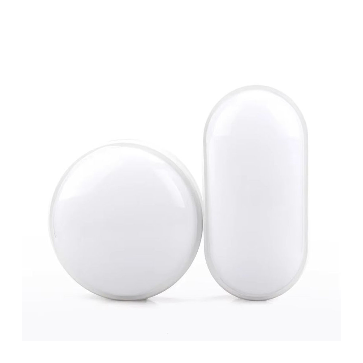 EE LED Wandleuchte in Weiß, minimalistisches Design für Garten, Veranda und Badezimmer, 20W - Bild 2
