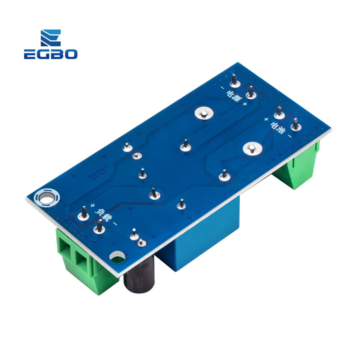 EGBO YX850 Automatisches Stromausfall-Schaltmodul für Lithium-Batterien DC 5V-48V Standby-Notfallkonverter in Blau - Bild 4