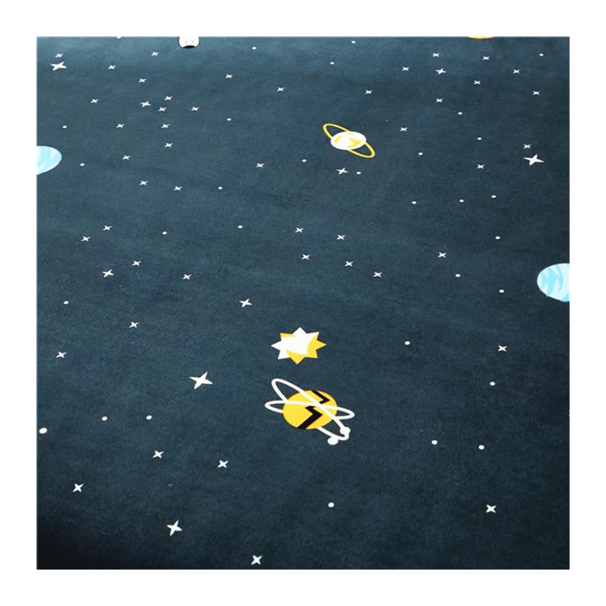 EGW Flachlaken Star Sky aus weichem Polyester für Einzelbetten, B/B: 160 x 230 cm - Bild 2