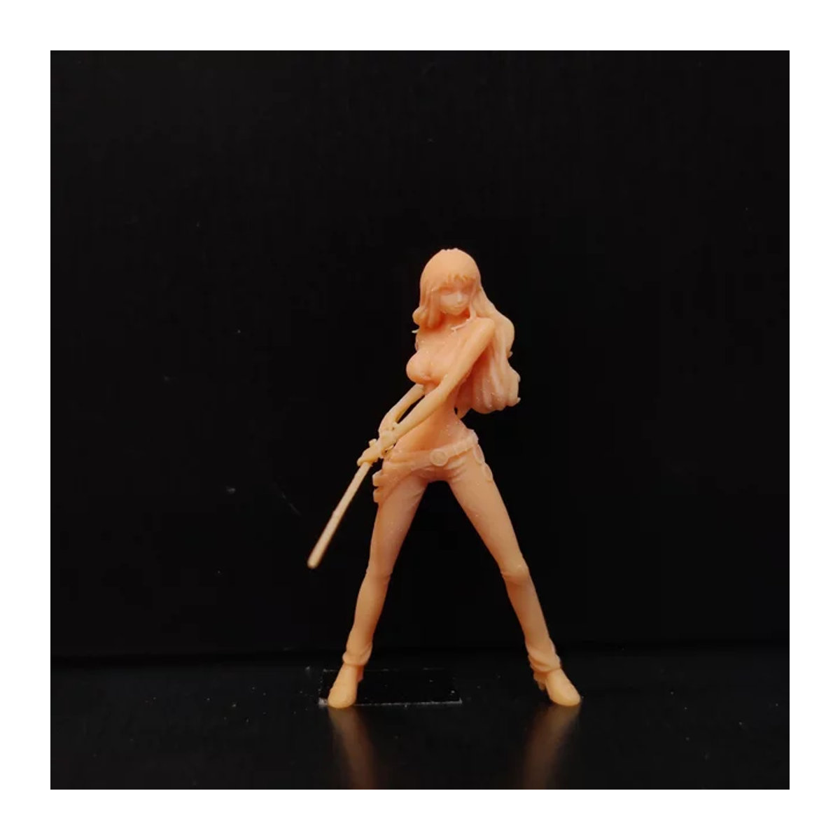 EHCMODEL Anime Miniatur Diorama Na Mei aus Kunstharz in Rosa, Maßstab 1/64 oder 1/43 - Bild 1